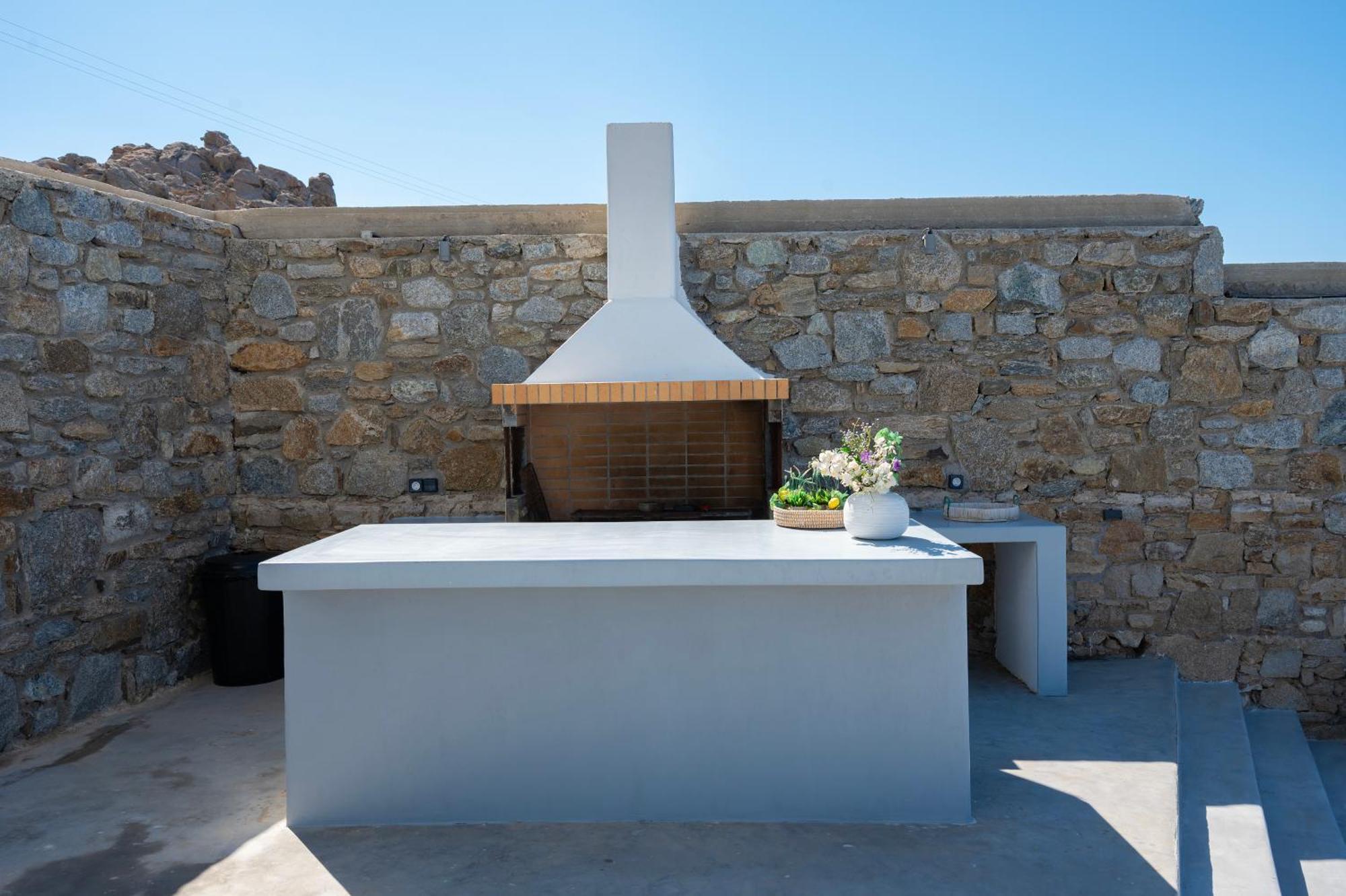 Villa Anema Mykonos - Blue Views Mykonos Villas Mykonos Town Exterior foto