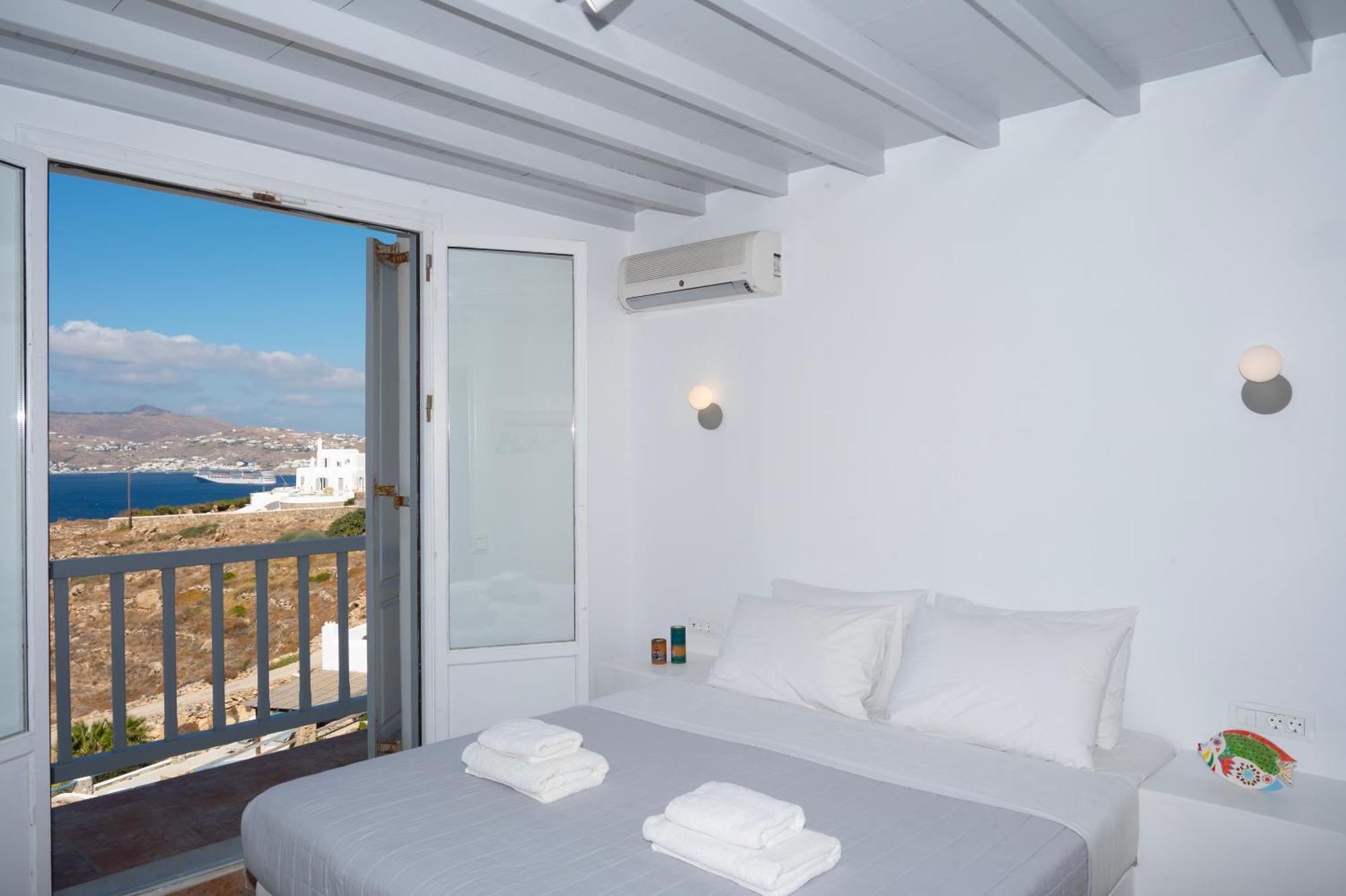 Villa Anema Mykonos - Blue Views Mykonos Villas Mykonos Town Exterior foto