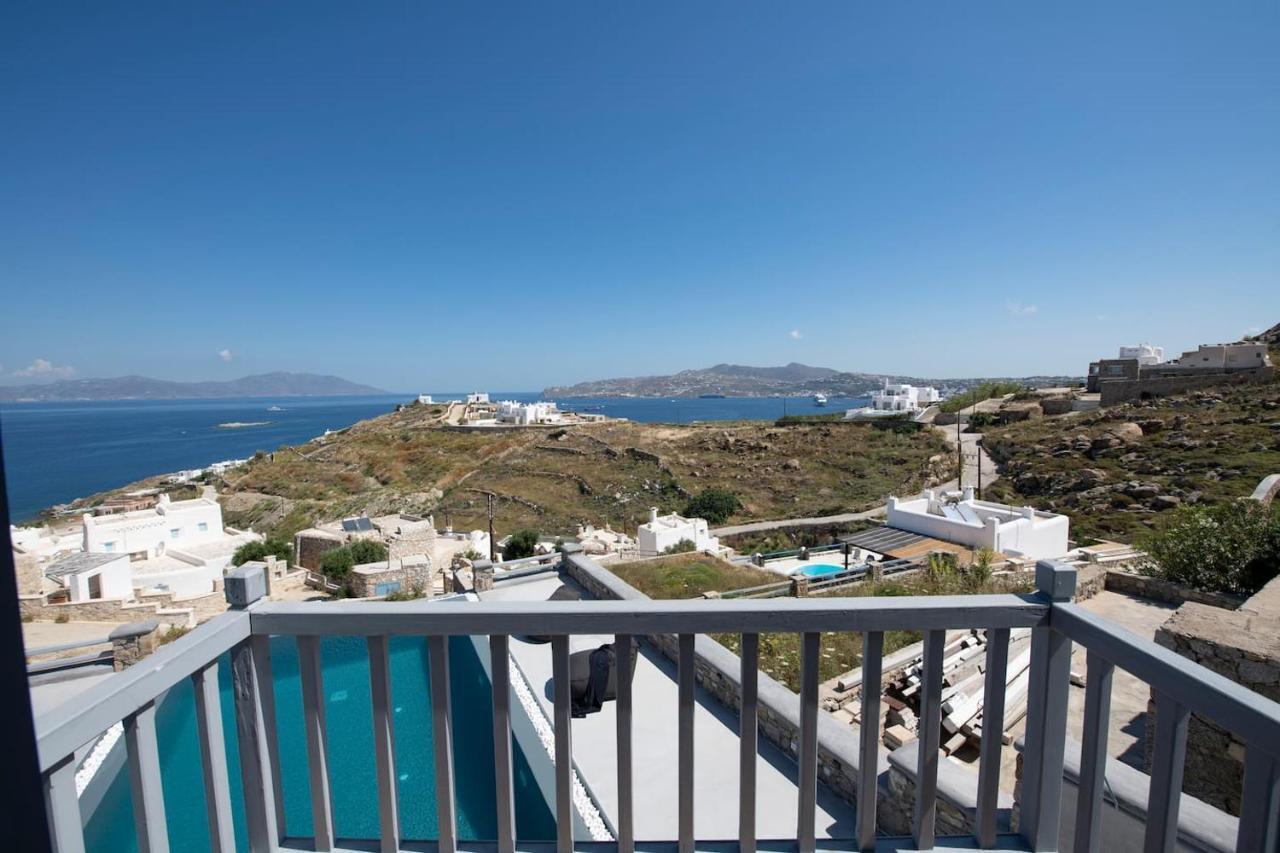 Villa Anema Mykonos - Blue Views Mykonos Villas Mykonos Town Exterior foto