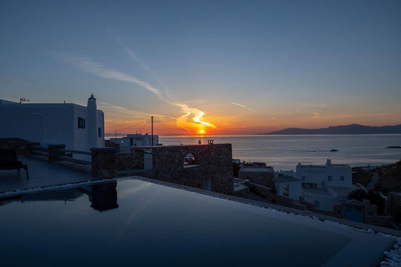 Villa Anema Mykonos - Blue Views Mykonos Villas Mykonos Town Exterior foto