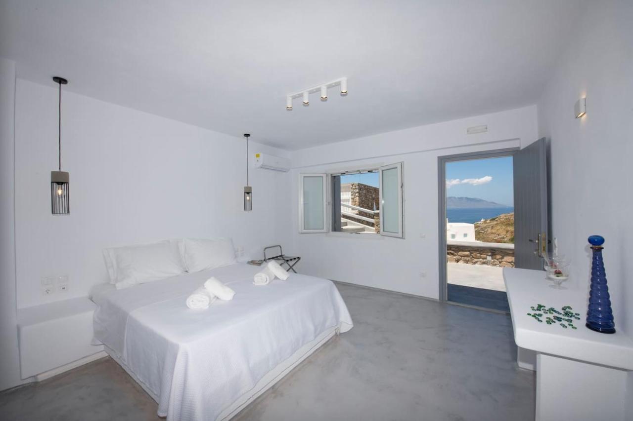 Villa Anema Mykonos - Blue Views Mykonos Villas Mykonos Town Exterior foto