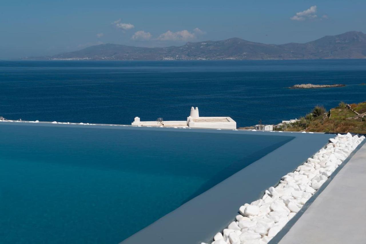 Villa Anema Mykonos - Blue Views Mykonos Villas Mykonos Town Exterior foto